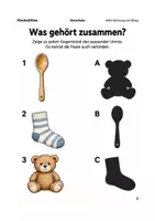 Vorschau - Arbeitsblätter - Schatten entdecken – Arbeitsheft Vorschule - Seite 2