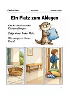 Vorschau - Arbeitsblätter - Helfen und Hilfe annehmen – Arbeitsheft Vorschule - Seite 1