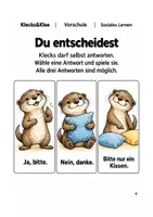 Vorschau - Arbeitsblätter - Helfen und Hilfe annehmen – Arbeitsheft Vorschule - Seite 3