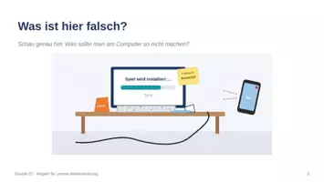 Vorschau - Stundenentwürfe - Informatik & Medienbildung Klasse 5 (neuer Bildungsplan) – Baustein A: Ankommen: Gerät, Netz und Dateien | 6 komplette Stunden - Seite 1