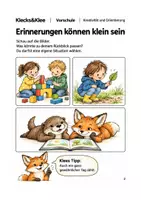 Vorschau - Arbeitsblätter - Mein Jahr in drei Bildern – Arbeitsheft Vorschule - Seite 1