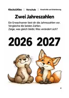 Vorschau - Arbeitsblätter - Heute geht das Jahr zu Ende – Arbeitsheft Vorschule - Seite 3