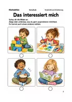 Vorschau - Arbeitsblätter - Ein kleiner Wunsch für mein neues Jahr – Arbeitsheft Vorschule - Seite 1