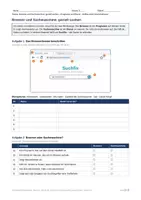 Vorschau - Stundenentwürfe - Informatik & Medienbildung Klasse 5 (neuer Bildungsplan) – Baustein D: Suchen und Prüfen | 6 komplette Stunden - Seite 2