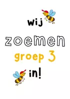 Voorbeeld - klasthema zoem - juf jildou - Voorblad