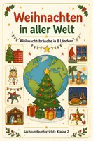 Vorschau - Arbeitsblätter - Weihnachten in aller Welt - Unterrichtsmaterial die Grundschule - Deckblatt