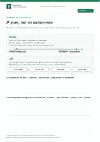 Vorschau - Stundenentwürfe - MORE! 1 Unit 15 (LP 2023) • ENGLIVA LANGUAGE LAB: What are you going to do? – Going-to-Pläne verstehen und üben - Seite 1
