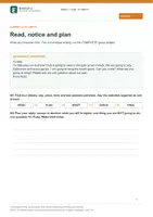Vorschau - Stundenentwürfe - MORE! 1 Unit 15 (LP 2023) • ENGLIVA WRITE: What are you going to do? – Eine Antwort-E-Mail planen und schreiben - Seite 1