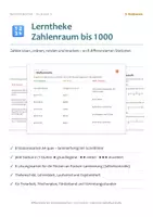 Vorschau - Stationenlernen - Lerntheken Grundschule Klasse 3+4 - Mathematik und Deutsch - Seite 1