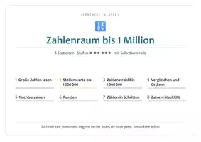 Vorschau - Stationenlernen - Lerntheken-Box Mathematik – Klasse 4 - Seite 2