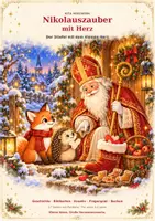 Vorschau - Bildkarten - Nikolauszauber mit Herz – Geschichte, Bildkarten & Kreativideen für die Kita - Deckblatt