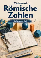 Vorschau - Arbeitsblätter - Römische Zahlen – lesen, schreiben & rechnen - Deckblatt