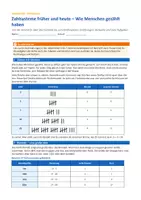 Vorschau - Arbeitsblätter - Zahlsysteme – Bündeln, Dutzend & Fünfersystem - Seite 1