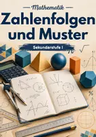 Vorschau - Arbeitsblätter - Zahlenfolgen, Zahlenreihen & Muster - Deckblatt