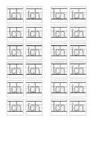 Vorschau - Arbeitsblätter - Buchstabenerarbeitung / Vorlagen Wörterheft - Seite 1