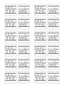 Vorschau - Arbeitsblätter - Buchstabenerarbeitung / Vorlagen Wörterheft - Seite 2