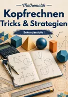 Vorschau - Arbeitsblätter - Kopfrechnen – Tricks, Strategien & Einmaleins - Deckblatt