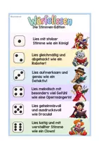 Vorschau - Bildkarten - Würfellesen - verschiedene Varianten I Lesezeit I Lautlesen fördern - Seite 3
