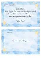 Vorschau - Anderer Materialtyp - Der Elternsprechtag - Organisationsschilder - Seite 3