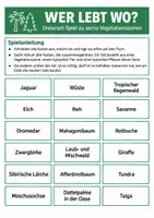 Vorschau - Arbeitsblätter - Klimazonen der Erde – 3 Lernspiele Erdkunde Klasse 7–8 - Seite 1