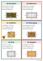 Vorschau - Fördermaterial/Inklusion - Fehlende Seiten berechnen: Flächeninhalt und Umfang - Seite 2