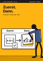 Vorschau - Fördermaterial/Inklusion - Zuerst-Dann-Tafel mit 8 Bildkarten | Autismus, Förderschule, gratis - Deckblatt