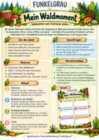 Vorschau - Arbeitsblätter - FUNKELGRAU Natur mit allen Sinnen entdecken - Großes Waldpaket - Seite 2