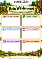 Vorschau - Arbeitsblätter - FUNKELGRAU Natur mit allen Sinnen entdecken - Großes Waldpaket - Seite 3