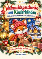 Vorschau - Spiele - Weihnachtsgeschenke basteln Klasse 3–4 | 15 kreative Geschenkideen aus Kinderhänden mit Bastelvorlagen & Lehrerpaket - Deckblatt