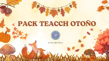 Vista previa - Unidades / Secuencias / Situaciones de Aprendizaje - PACK TEACCH OTOÑO - página 1