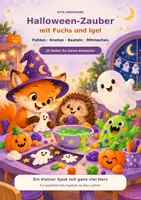 Vorschau - Mal- und Bastelvorlagen - Halloween in der Kita – Glibber, Knete, Basteln & Mitmachgeschichte - Deckblatt