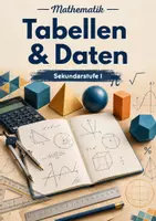 Vorschau - Arbeitsblätter - Tabellen auswerten – Mittelwert & Häufigkeit - Deckblatt