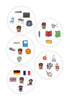 Vorschau - Spiele - Spiel „Doppelsymbol“ Schule Französisch Dis Donc 5 - Seite 2