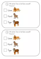 Vorschau - Arbeitsblätter - Katzen-Quiz - Seite 2