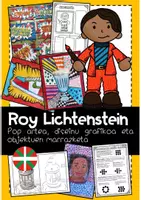 Vista previa - Unidades / Secuencias / Situaciones de Aprendizaje - Roy Lichtenstein, actividades para Plástica. Euskera - Portada
