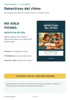 Vista previa - Hojas de trabajo - Ritmo musical 1º-2º: negras, corcheas y silencios - página 1
