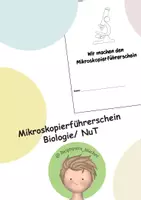 Vorschau - Arbeitsblätter - Wir machen den Mikroskopierführerschein - Deckblatt