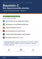 Vorschau - Stundenentwürfe - Informatik & Medienbildung Klasse 8 (neuer Bildungsplan) – Baustein C: Wie Sprachmodelle arbeiten | 6 komplette Stunden - Deckblatt