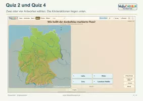 Vorschau - Arbeitsblätter - 🗺️ Topographie Deutschlands – Smartboard-Tool | Flüsse & Gebirge entdecken ⛰️ Quiz & Arbeitsblattgenerator | Klasse 3–6 - Seite 3