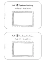 Vorschau - Arbeitsblätter - Heft als Countdown bis zum Schulstart - Seite 2