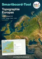 Vorschau - Spiele - 🗺️ Topographie Europas – Smartboard-Tool | Flüsse, Gebirge & Meere entdecken ⛰️ Quiz & Arbeitsblattgenerator | Klasse 3–6 - Deckblatt