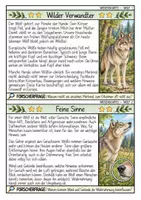 Vorschau - Mal- und Bastelvorlagen - Wolf MEGABUNDLE - Wissenskartei, Lückentext, Steckbrief, Suchsel, POP Art Malvorlagen, Quizkarten - Seite 2