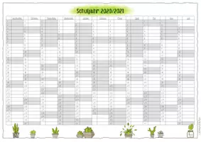 Vorschau - Poster - Klassenraumdeko Pflanzen Kaktus & Sukkulenten - Seite 1