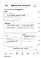 Vorschau - Arbeitsblätter - EINFACH CLASSROOM MANAGEMENT FREEBIE Wochenrückblick, Wochenplanung, Ziele der Woche - Seite 3