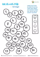Vorschau - Arbeitsblätter - Wie ich mich fühle - Verfolger, Malblatt, (3.-4. Klasse) - Deckblatt