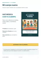 Vista previa - Hojas de trabajo - Percusión corporal 1º-2º: ritmo, juegos y creación - página 1