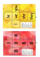 Vorschau - Spiele - Englischer Spielplan: regular & irregular Verbs - Seite 2