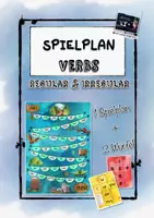 Vorschau - Spiele - Englischer Spielplan: regular & irregular Verbs - Deckblatt