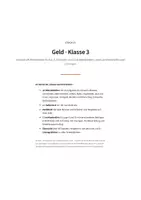Vorschau - Arbeitsblätter - Geld Klasse 3 – Euro und Cent, Kommaschreibweise, Rechnen mit Geld, Sachaufgaben – 2 Lernkontrollen - Seite 1