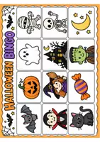 anteprima - Flashcard - English activities pack for a scary Halloween Bingo! - Pagina 3
